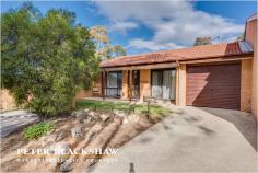 7/19 Ashby Circuit Kambah ACT 2902 $310,000 Single level low maintenance living Perfect opportunity for a buyer looking to secure a conveniently located property with easy access to major employment, retail, health and entertainment centres. This single level two bedroom townhouse is the ideal property for those looking to enter the market, downsize or snap up a great investment. Positioned in a well maintained complex, you will feel at home in no time. Well-proportioned and consisting of two bedrooms with built-in robes, open plan lounge/dining room, functional kitchen with ample storage and quality finishes. There is also internal access to the single lock up garage. Completing this package is a quiet courtyard at the rear to enjoy a barbeque or to sit quietly with a book. Single level design Functional bathroom and kitchen Spacious open plan living Quiet and well maintained complex Sunfilled front veranda and private rear courtyard Two good sized bedrooms with built-in robes Single lock-up garage with internal access Close to local amenities, school and shops Body Corporate: Civium Strata People Unit Plan: 348 Body Corporate fees: $412.75 pq approx UV: $117,275 Currently leased till on a month to month tenancy for $360 pw Land tax payable if rented: $355.50 pq approx Additional Information Block 2 Section 278 Council Rates (approx) $1,098.96 annually