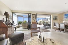 7/96 St Georges Crescent Drummoyne NSW 2047 Waterfront living at its finest The crowning glory of La Mer, this unique penthouse fuses high-end design with a house-like dual level layout to offer an exceptional lifestyle address. Luxurious interiors extend to an enormous NE terrace wrapped in panoramic harbour and city views while waterfront grounds play host to world-class facilities. • Boutique collection of 7 in an exclusive east side setting • Approx 400sqm of living, seamless indoor/outdoor flow • Sun-filled interiors, vergola-covered outdoor living room • Cutting-edge design, entertainer's kitchen, Miele appliances • 3 large bedrooms with built-ins and a study area, 2 ensuite • Master retreat with walk-in robe, luxurious limestone baths • Powder room, ducted air, C Bus, double garage, storeroom • Resort-style grounds with a 20m heated pool, gym and use of jetty
