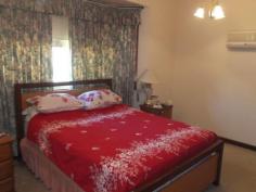 4 Meiklejohn Cres Brockman WA 6701 $620,000 One of the Best This four bedroom brick residence offers: 1: Kitchen with gas wall oven and hotplates plus dishwasher plus walk in pantry. 2: Formal dining area. 3: Open plan air-conditioned living area. 4: Main bathroom with bath tub, vanity & Shower recess. 5: Ensuite with shower recess and toilet. 6: Office/study off laundry with built ins. 7: Airconditioned main ,second and third bedroom. 8: Built ins in main, and third bedroom. 9: Beautifully present gardens and lawns. 10; Rear access to outdoor games area, garage with toilet plus attached carport. 11: Front garage with roller door converted to office with built ins. Inspection of this property is a must to appreciate.