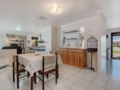 64 Kookaburra Dr Greenfields WA 6210 $325,000 Prime Location! Be quick to view this neatly presented four bedroom two bathroom property situated on a 570sqm block, located within walking distance to schools, shops, transport and close to the Peel Health Campus. This property ticks plenty of boxes starting with the double lock garage with shoppers entrance, side access for your caravan or boat, good sized master bedroom with WIR and renovated ensuite, formal lounge, renovated kitchen, separate lounge and dining, renovated second bathroom and three other bedrooms. As we step outside your greeted with a large patio for entertaining, built in bar which has a servery from the kitchen, Large powered work shop and a good sized backyard with all the reticulation running of the bore. This property is a must see and wont last long. Features Include: Master with WIR and ensuite Renovate kitchen Ducted Evap Air Con Double lock up garage Side access Security screens on doors and windows Retic running off the bore Large patio for entertaining Large work shop with power