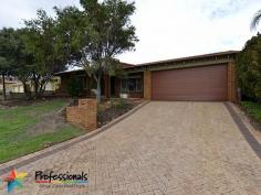 24 Glenshee Loop Kingsley WA 6026 $699,000 BIG and BEAUTIFUL House - Property ID: 809077 They don't make them like this anymore but they should! This huge family home has something for everyone and will tick all the boxes. Step inside this inviting and generously proportioned home with wood flooring, high ceilings and zoned, reverse-cycle air-conditioning. The excellent floor plan comprises a spacious light filled formal lounge room, master bedroom with full ensuite - spa bath plus a walk-in robe, open plan kitchen/dining room and theatre room with doors out to the pool. Further into the house there are three more good sized bedrooms and a main bathroom in the children's wing. The large open plan kitchen/ meals/ family area has a lovely view out to the alfresco and solar heated swimming pool. A well-appointed kitchen with a centre island bench with lots of storage and a huge separate laundry. The covered alfresco entertaining area has paved surrounds, easy care gardens and enjoys a peaceful setting over the pool. With a winning location, you'll love the benefits that this highly sought after neighbourhood offers. Just minutes away from the shops, beach, train station and freeway. Bring your check list this ticks all the boxes: • Open plan living • Solar heated Swimming Pool • Spacious well-appointed kitchen • Theatre Room • Woodvale catchment area • Halidon Primary School • Bar • Alfresco area • Private courtyard • Secure double lock-up garage with rear entry • Good neighbours on a great street • Close to the shops, • Storage galore • Zoned, reverse-cycle air-conditioning • Automatic reticulation • High Ceilings • Master with huge ensuite with spa bath and shower • Low maintenance, water-wise landscaping • Walk in Pantry • And so much more. • Come and be impressed today Print Brochure Email Alerts Features Built-In Wardrobes Close to Schools Close to Shops Close to Transport Fireplace(s)
