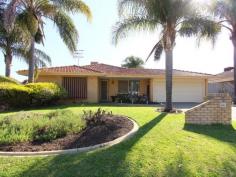 7 Turstin Glen Kiara WA 6054 $475,000 Stunning Family Home! Proudly presenting this beautiful family 4x2 home. This one owner home has been cleverly built by Plunkett Homes and lived in and loved since 1993. Features: • Great size master bedroom with walk in wardrobe with shelves, and a lovely ensuite. • Front lounge room gives a great parents retreat. • Leading on to the open plan family dining and games area with room for a pool table. • 2nd bathroom and 3 other good sized bedrooms reside off this part of the home . • Entertaining out side is a breeze with a large colourbond pitched covered area fully paved with power and lighting ready for guests. • Double remote carport, freshly painted double drive way and beautiful gardens out the front. • Lovely grassed area out back all reticulated off the mains. • Alarm system. • Ducted air conditioning. • Instant gas hot water system. • Security screens on all windows. • 3 foxtel points. • Large brick shed. This property is quality and must be seen as it won't last long !!