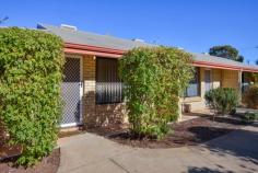 4/191 Egan Street Kalgoorlie WA 6430 $185,000 INNER CITY LIVING AT ITS BEST Just a hop skip and a jump to the CBD, and within walking distance to shops, restaurants and facilities. This Brick and Iron structure has been well maintained over the years and would be perfect for the working couple or someone studying at WASM and looking for easy-care, low maintenance property, with allocated car space out front. Has had a great rental history - Would make a great investment if that's your pleasure. Rates: $1534.56pa Water Rates: $205.00pa Strata Levy: $457.48pq Special Reserve Levy: $31.42pq Block Size: 82sqm