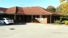 3/8 Rundle Street Kelmscott WA 6111 CORNER OFFICE * GREAT EXPOSURE Current configuration; reception area, four offices, storeroom, kitchenette, male and female toilets. One of a strata group of 5 with street frontage and excellent off street parking. Call me any time for more information or to arrange an inspection. Strata Levy $988/per quarter Watercorp $939/p.a. Council Rates $1,800/p.a. Features Bedrooms 0 Bathrooms 0
