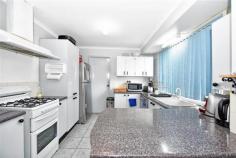 12 Philby Pl Bonnyrigg NSW 2177 $659,000 BRICK BEAUTY IN TOP LOCATION A neat and tidy 3 bedroom brick splendour in a sought after cul-de-sac location. The home features tiled open plan living areas including lounge & dining, generous size bedrooms, neat kitchen and 2 way bathroom. Also includes a drive thru lock up garage, entertainment area, set on a level regular shape block of 567m2 with loads of potential & all within close proximity to schools, shops & transport. Currently rented at $450 per week, an ideal investment opportunity! First time ever offered on the market, inspect and make it yours.