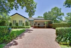 1 Chapel St Richmond NSW 2753 OUTSTANDING LOCATION 5 3 3 In popular tree-lined Chapel Street. Stylish and beautifully presented, single level residence with high ceilings and ducted airconditioning . Very spacious living and dining area (9m x 5m)Quality kitchen with walk-in pantry, ample cupboard space and family area. Plantation shutters throughout the home. 5 good-sized bedrooms and a study, 3 bathrooms. Manicured lawns and landscaped gardens with established trees and hedging . Garden shed and storeroom. Garaging and carports. Level walk to the Shopping Centre, and to Pughs Lagoon parklands. First time offered for sale for 30 years! This is a wonderful opportunity! Inspection Times Contact agent for details Land Size 676 m2