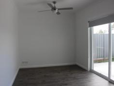 1/66 Armidale Street Abermain NSW 2326 $330 weekly BRAND NEW 2 BEDROOM VILLA READY SOON Located in a quite street with only a short walk to the local primary school, petrol station and not too far from town this brand new 2 bedroom villa could be yours including... 2 bedrooms with stainless steel ceiling fans, the main bedroom with a walk in robe and ensuite and the second bedroom with a built in robe. The kitchen with stainless steel appliances, double stainless steel sink, breakfast bar, plenty of cupboard space including a pantry opens up into the large dining area and flows into the separate carpeted lounge/family room, both rooms with ceiling fans and sliding door access to the concreted courtyard. There is a full size bath with included shower area in the main bathroom, vanity and toilet with wall to floor dark tiles featuring over the bath which extends the high ceilings even further. With a remote single car garage and landscaped easy care gardens and courtyard this very stylish villa could be yours, be the first tenants to move into this low maintenance property which is available early to mid December! Enquire today! VILLA FEATURES GENERAL FEATURES Bedroom: 2Bathrooms: 2 (Ensuites: 1) Garaging: 1 ( remote access )Fully Fenced EXTERNAL FEATURES Courtyard