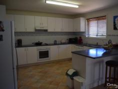 12 Farrer St Parkes NSW 2870 $365,000 SPACIOUS FAMILY LIVING! You'll get an instant welcoming feel when you enter this open planned four(4) bedroom brick veneer home. Just a decade young, this fresh modern home boasts a laid back, stress free lifestyle. - Main bedroom has walk-in robe & en-suite with built-in robes in the other three. - Generous open plan kitchen/dining/living zone - Immaculate family bathroom - Double lock-up garage with internal access via laundry - Ducted evaporative a/c & natural gas heating - Elegant covered entertaining area - Manicured established gardens & secure backyard All you need to do is unpack, relax and enjoy! For more details or to arrange your inspection, contact our eager Sales Team. ID: 349283 Council Rates: $1,863.09 Land Area: 720 m² Zoning: R1
