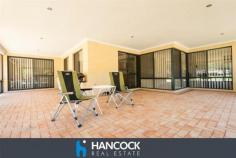 3 Crowd Rd Gelorup WA 6230 $719,000 ULTIMATE LIFESTYLE HAVEN Web property id: 641 Amazing opportunity to secure your ultimate lifestyle dream. Situated on a sprawling 6,700sqm of rural bliss, yet only minutes away from the expanding Dalyellup Shopping Precinct so you get the best of both worlds. A sensational property with monstrous open plan living area, separate theatre room and beautiful added extras such as recessed ceilings, down lights and r/c a/c. The four bedrooms are a great size with either walk in or built in robes and your guests will enjoy spending the weekend, with the spare bedroom having it’s very own ensuite. All year round you can enjoy entertaining outside under the massive fully enclosed patio. Enclosed with floor to ceiling glass panes you can kick back and enjoy the view of the magnificent gardens, all year round. Additional features include a huge 12m x 12m x 3.6m high shed, bore with filter system, rain water tanks and auto retic system.
