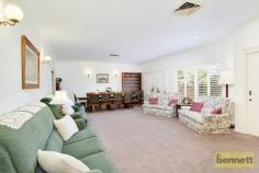 1 Chapel St Richmond NSW 2753 OUTSTANDING LOCATION 5 3 3 In popular tree-lined Chapel Street. Stylish and beautifully presented, single level residence with high ceilings and ducted airconditioning . Very spacious living and dining area (9m x 5m)Quality kitchen with walk-in pantry, ample cupboard space and family area. Plantation shutters throughout the home. 5 good-sized bedrooms and a study, 3 bathrooms. Manicured lawns and landscaped gardens with established trees and hedging . Garden shed and storeroom. Garaging and carports. Level walk to the Shopping Centre, and to Pughs Lagoon parklands. First time offered for sale for 30 years! This is a wonderful opportunity! Inspection Times Contact agent for details Land Size 676 m2