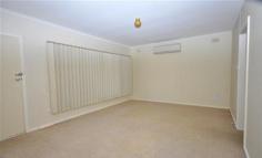 13 Paringa Rd Port Augusta SA 5700 $173,000 CENTRAL LOCATION 3 1 2 Three bedroom brick veneer home with tiled Terra cotta roof built in 1969. 117m2 in size and situated on a decent corner block totaling 881m2. Good central location within close proximity to the Hospital, Primary school and CBD. Other features include ducted evaporative air conditioning, good size lounge with split system air-conditioner, ceiling fans to all bedrooms, neat and tidy original bathroom with separate shower/bath and an upgraded kitchen with plenty of cupboard and bench space. Externally there is awnings on all front windows a back veranda with private screen, single garage and relatively low maintenance garden. The property is fitted with a smoke alarm. Additional information Property Type House Property ID 11735100290 Street Address 13 Paringa Avenue Suburb Port Augusta Postcode 5700 Price $173,000