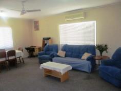 3 Hereford Pl Emerald QLD 4720 $169,000 MASSIVE PRICE REDUCTION VENDOR SAYS SELL... This dual living, 2 story, 4 bedroom home has been slashed by a huge $20,000. It is positioned perfectly overlooking beautiful parkland on the northern edge of the CBD. Located close to schools, shops, and not previously affected by flooding, this would be the ideal home for a savvy buyer ready to jump into the property market, or add to an existing portfolio. With 2 levels of accommodation, there are great options for dual living, and huge scope for improvements to add extra value. The ground floor consists of one bedroom, a large open-plan living area, huge bathroom/laundry, single lockup garage and storage room. Upstairs on the first level you can enjoy the cool breezes overlooking nature from your front verandah. Inside you will be welcomed by a huge carpeted lounge room with plenty of room for a large family. The large kitchen/ dining area is combined, with outside access to the rear porch overlooking the massive backyard, where it would be ideal to build a nice entertainers deck. The 3 bedrooms are accessed via the hallway and surround the conveniently located central bathroom. Get into the property market at an affordable level today while prices are at an all time low. Secure your future and watch your investment grow. Other features: Built-In Wardrobes,Close to Schools,Close to Shops,Garden,Terrace/Balcony,Garden Shed Property Details Elders Property ID: 8913801 4 bedrooms 2 bathrooms 3 car parks Land Area 865 square metres Single garage Double carport Air Conditioning