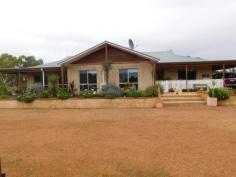 2 Lord St Popanyinning WA 6309 $450,000 THE POSH CORNER AT POPO Located in the peaceful township of Popanyinning approximately 1 1/2hrs from Perth is this stunning home on 5 acres of land. The large and spacious home boasts 4 bedrooms with built-in-robes, formal lounge, enormous family living/meals area and a deluxe kitchen with granite tops and large pantry. There are wide verandahs all round and the home has air conditioning, log fire, timber floors and high ceilings, which all combine to make it a stunning home. There is a large barn shed for the handyman and 5 acres of land for all the pets. This is really a special property. Property Details Elders Property ID: 8837872 4 bedrooms 2 bathrooms 3 car parks Land Area 5 acres Double garage Single carport