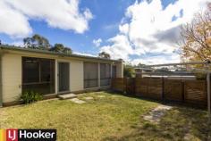 25 Kellermann Cl Holt ACT 2615 $370,000+ A house for the price of a unit! This fully renovated home with NO BODY CORPORATE is perfect for downsizers, first home buyers and investors alike! Completely single level, with quality inclusions, we have taken care of all the hard work for you! With $40,000 worth of renovations and an existing tenant in place, all you need to do is sit back and reap the rewards. Step through the gate and into the fully enclosed, private grassed courtyard where entertaining is made easy, or perhaps enjoy the space for swing sets, trampolines and other toys to keep the kids (or kids at heart!) happy. There is a garden shed for all your tools, and plenty of storage inside as well. Inside boasts a fully renovated kitchen and bathroom, 3 good sized bedrooms, all with built ins and a spacious living area with reverse cycle air conditioning. With tenants currently in place on a month to month basis paying $395pw and happy to sign another 12 month lease, you have the best of both worlds! All this is just less that 850m to the Kippax Fair, restaurants, clubs and of course convenient public transport. There will be no problem sending the kids to school as Kingsford Smith School less than 500m away and no main roads to cross! With motivated vendors, call today to inspect! Property Snapshot Property Type: House House Size: 112.00 m2 Land Area: 326 m2 Features: EER: .5