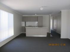 49 Patrick Street Kadina SA 5554 $260 p.w. Property Information Located in a newly developed sub division, these near new 3 bedroom brick homes, offer low maintenance living. Complete with all modern facilities, the layout caters perfectly to an easy-going lifestyle. Comprised of 3 bedrooms, all of which enjoy the benefits of natural lighting, blinds, carpets and built-in robes. Other features include a stylish kitchen with dishwasher, an open plan kitchen/meals area that flows together, making the canvas for many future memorable occasions. The two way bathroom is light & bright with all modern amenities. A split system in the main living provides comfort all year round and the garage gives direct access to the interior of the home. The property is made more enjoyable with its low maintenance and easy garden with street appeal. The rear yards are spacious and fully fenced with side gates for easy access and are complete with 22,000 litre rain water tanks plumbed to the house. Near New! Comfortable and Convenient for today's busy lifestyle living. Available Date Thursday, 03 March 2016 Property Type House Garaging / carparking Internal access, Single lock-up Heating / Cooling Split System Air Conditioner Property Features Unfurnished, Smoke alarms Kitchen Dishwasher and Electric cooking Living area Open plan Main bedroom Double and Built-in-robe Bedroom 2 Single and Built-in / wardrobe Bedroom 3 Single and Built-in / wardrobe Main bathroom Bath, Separate shower Laundry In garage Fencing Fully fenced Water supply Town supply, Tank Bond $ 1,560