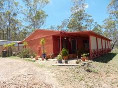 141 Major Rd South Nanango QLD 4615 $189,000 DRASTIC PRICE REDUCTION Property ID: 7445993 Tidy 3 bedroom home on 6 private acres with the following features: All bedrooms have built in robes & the main has a small en-suite Reverse cycle air conditioning in the living area Large stainless steel stove with gas cook-top and electric oven Slow combustion wood stove as well Generous sized main bathroom with separate toilet Patio at front and verandah at the back Double Zincalume shed plus old farm shed Good dam away from the home Fenced dog run around the house School bus at front Easy care block with not much mowing Land Area 2.21 hectares