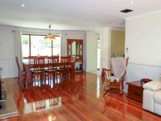 10 Woodland Cres Withcott QLD 4352 $435,000 ON NATURES DOORSTEP! PRIVATE TRANQIL SETTING ON 1 ACRE! You will be instantly impressed when you step inside this immaculate home. Designed & aspected to integrate & encompass the natural bush setting, this beautiful home enjoys stunning hardwood timber floors & easy care tiled living spaces. Combustion heating provides cosy, intimate warmth for those chilly evenings & there is the convenience of instant reverse cycle air-conditioning as well. Imagine the parties you can have in the enormous outdoor entertaining area overlooking the sweeping manicured lawns & delightful landscaped gardens. The cook will love the 6 burner gas stove in the gourmet granite kitchen with quality appliances & loads of cupboard & bench space. A generous main bedroom is adjacent to a large, luxury bathroom & offers wall to wall built-ins. Additional features include 2 X 20,000 litres of rainwater tanks plus town water connected, man cave for Dad's retreat, double garage plus a 10 X 4.5 x 4 metre high carport for your caravan with drive through access to the rear yard. Only 5 minutes' drive to Toowoomba, this is definitely not a drive by! Property Snapshot Property Type: House Construction: Brick Features: Back to Base Security Monitor Built-In-Robes Dining Room Dishwasher Established Gardens Family Room Formal Lounge Fully Fenced Yard Garden Shed Gas Granite Benches Landscaped Gardens Lounge Outdoor Living Pergola Polished Timber Floors Undercover Entertainment Area Verandah Workshop