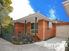 5/33 Kauri Grove Glen Waverley VIC 3150 Live the Brilliant, Low-Maintenance Villa Lifestyle! Here is the picture-perfect villa. It has all those desirable qualities that make it such an enticing way of life. Situated at the rear of a boutique development, it is first of all a private and tranquil home. It is also low maintenance, bright and open, with fresh white paintwork, new carpet, a recent bathroom refurbishment and new stainless steel appliances in the kitchen. The floorplan was designed to maximise space and to have an easy flow of rooms beginning with the open living room where there is a large split-system reverse-cycle A/C (the home also has ducted heating). The living room includes a stylish kitchen with gas cooking, stone benchtops and glossy cabinets. Everything is so easy to maintain here! Both bedrooms have built-in wardrobes and are serviced by a dual-accessed bathroom with separate toilet. A spacious, north-facing, paved courtyard is surrounded by a hedge and high lattice on the fence to make a shady, private area for outside entertaining and relaxing. The garage has an automatic door and direct entry to the house. This property has appeal to a range of buyers - investors, first homebuyers, downsizers, young families, professional couples, and singles. And for the icing on this cake, the location is convenient to a range of amenities - there is quick access to both The Glen and Brandon Park shopping centres as well as to the Aquatic Centre, to entertainment, cafes, restaurants, parks, reserves, buses, excellent schools and recreation. Price Guide: AUCTION | Land: 211 sqm approx | Type: Unit | ID #534103
