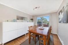 10 Dowsley Pl Chisholm ACT 2905 Big block in elevated cul-de-sac This renovated four bedroom home has been decorated throughout in neutral tones and is positioned on a 1083m2 elevated block at the end of small cul-de-sac. Ideally suited to young families, the house sits forward on the block creating a massive backyard for the kids that includes a sparkling, solar heated, in-ground pool. Even street cricket or bike riding in the cul-de-sac would be considered safer than many busy suburban streets. It won’t just be the kids that enjoy this home as the chef in the family will be in culinary heaven cooking in the new, two pack kitchen with stone bench, large oven, gas cook top, dishwasher and storage cupboards everywhere. Then relax after dinner on the large pergola covered deck that overlooks the pool and is accessed from the family room through maple French doors. Features: • Bamboo flooring throughout the living areas. Bedrooms carpeted • Four reverse cycle air-conditioning units throughout the home • Continuous flow gas hot water & gas cook top • Internal access from the double car accommodation • New backyard fencing with vehicle access • Large (double garage size) shed that can be used for recreation and opens onto the pool area. Great for a kids pool side rumpus or games room. • Renovated ensuite with twin shower head • Renovated main bathroom with high quality fixtures • European style laundry including front loader washing machine • Established fruit trees and dedicated vegetable patch area This home is light, bright and has been tastefully modernised with family living in mind. The purchasers of this home will be buying into a tightly held pocket of Chisholm and will be able to enjoy the local amenities that have continued to enhance the desirability of the area. Owners comment: “The best thing that we have enjoyed is the great neighbours and the annual Christmas Street party!” Property Snapshot Property Type: House Land Area: 1,083 m2 Features: Ensuite In-Ground Pool Air Conditioning Remote Garage Deck Outdoor Entertaining Fully Fenced Workshop Built-In-Robes Dishwasher EER: 1.5