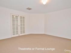 38 Abbey Green Rd Banksia Grove WA 6031 $475,000 - $495,000 Home Open Sat (25th) 12:30 - 1:00pm & Sun (26th) 1:45 - 2:15pm Inspection Times: Sat 25/06/2016 12:30 PM to 01:00 PM Sun 26/06/2016 01:45 PM to 02:15 PM NOTHING SMALL HERE! Elevated up from the road on a 630 square metre block is a home you are going to be extremely surprised with when you see just how big it is ....!!! - 4 Bedrooms (Built in Robes) - 2 Bathrooms - Theatrette - Study - Huge Living - Alfresco - Reticulation - Ducted Air-Conditioning Direct entry from garage internally and a Solar/Gas Hot Water System. PROPERTY DETAILS $475,000 - $495,000 ID: 370806 Council Rates: $1,800.00 Water Rates: $996.82 Land Area: 630 m²