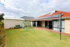 10 Sewell Rd Dalyellup WA 6230 $455,000 Quality Living Be impressed with what this classy show room presented 4 bedroom 2 bathroom has to offer. Comfort all year round with ducted A/C and ducted gas heating, and with polished timber flooring giving it a warm feeling. A Ventura built home comprising family, theatre, meals, galley style kitchen with 2 draw dishwasher, alfresco entertaining area for all year round entertaining, low maintenance gardens, large powered workshop, and solar panels for reduced electricity costs. Nothing to do just move in and enjoy quality living. For your exclusive viewing please call Digby Shepherd on 0411 611 957 Other features: Built-In Wardrobes,Close to Schools,Close to Shops,Close to Transport,Garden Property Details Elders Property ID: 9763003 4 bedrooms 2 bathrooms 2 car parks Land Area 678 square metres Double garage Air Conditioning