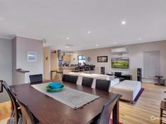 54 Witton Rd Christies Beach SA 5165 $500,000 to $520,000 SUN, SURF, SAND AND SERENITY! Inspection Times: Sun 12/06/2016 03:00 PM to 03:30 PM This stunning 2006 built home is executive sea side living at it's best! What a superb location, you can here the waves crash from your very own balcony as you're just metres from the sandy shores of Christies Beach, local shops, cafes, public transport and local schools. The spacious upper floor living area is a delightful, modern open'plan kitchen, dine and lounge, that's complimented by the natural light coming through the lovely glass windows. This living area leads out onto the balcony where you can connect your BBQ into the mains and be proud to entertain family and friends all year round! Upstairs also features the huge master bedroom with walk in robe and the very generously sized ensuite featuring a double shower and 'his' and 'hers' vanity. The Kitchen includes a dishwasher, a load of cupboard and bench space, stainless steel appliances and a gas cook top. Downstairs features 2 'double' bedrooms, main bathroom, extra living area and plenty of storage under the stairs and in the linen area. The rear yard is definitely an added bonus, with lovely green grass, pergola, a perfect yard for the children/pets to play and even more space to entertain! With secure parking in the single garage this home has all you need and more! PROPERTY DETAILS $500,000 to $520,000 ID: 370019 Land Area: 420 m² Building Area: 197 Zoning: Residential