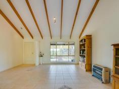 230 Honeyeater Glade Chidlow WA 6556 $549,000 HOME SWEET HOME ON 5 ACRES Escape the hustle and bustle of city living in this lovely, well presented three bedroom, north facing, country homestead built in 1999 by Ross Squire Homes which sits together with a triple carport & storage atop a fenced and paddocked 5 acres adjoining reserve and situated in a quiet cul de sac with a lovely valley aspect. FEATURES • Well presented 3 bedroom country homestead • Built 1999 by Ross Squire Homes • All bedrooms with BIRs • Spacious open plan living with high raked ceilings • Large lounge with atrium • Master suite with air conditioning • Verandahs front & rear plus patio • Triple carport with storage area • Garden shed & chicken enclosure • Water tanks & colorful gardens • Cleared & fenced 5 acre (approx.) block • Suit horses, alpacas, etc • Close to beautiful Lake Leschenaultia • Easy commute to Mundaring, Midland & airport Enter through the front door and be captivated by how light and bright the home is. An atrium makes a lovely feature separating the two living areas of the home. Both its large lounge and spacious open plan living area having tiled floors and high raked ceilings with exposed beams whilst the practical kitchen offers a lovey view through its large picture window. The bedrooms are carpeted, all have built-in robes and the master suite has air conditioning. Verandahs front and rear add to the character of the home whilst the patio adds further functionality. A triple carport with a storage area is conveniently located at one end of the home. Other improvements include water tanks, chicken enclosure and garden shed. Would be suitable for horses, alpacas and the like. Be quick for this one. Other features: Built-In Wardrobes Property Details Elders Property ID: 8541545 3 bedrooms 1 bathrooms 3 car parks 3 car carport Air Conditioning