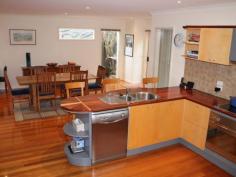 222 Surf Parade Inverloch VIC 3996 $625,000 OUT THE GATE + ACROSS THE ROAD = ON THE BEACH The beach is calling from across the road. Absolute minimal effort and time is required to walk from this modern coastal home to the absolutely stunning Inverloch ocean beach. Set in the tranquility of the native coastal tea tree with the sounds of birds and of course the soothing ocean. The gorgeous low maintenance home was created and constructed to be an easy living beach home, from the design right through to the low maintenance and low water gardens. The overall layout of the home provides for a fabulous variety of living and entertaining options. Two outdoor decks are provided, one upstairs and one downstairs. There are two living rooms, two bathrooms, a main kitchen and second kitchenette upstairs. The two large bedrooms both have direct access to each bathroom. One is located downstairs and the other upstairs. A carport and good storage is also provided. The RACV's Inverloch resort is literally just up the road or beach. In fact, this property is possibly the closest residential home to the resort, making it perfect for holiday dinners when you would prefer not to cook. Your inspection of the home is warmly invited. Property Snapshot Property Type: House Construction: Eco-Ply Cladding Features: Close to Beach Decking Dishwasher Spa Storage