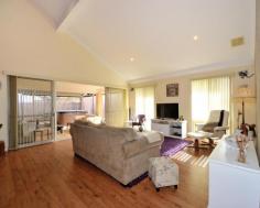 31 Teague Way Lakelands WA 6180 $459,000 - $499,000 BEAUTIFUL FAMILY HOME WITH ALL THE EXTRAS!!! This exceptionally built Dale Alcock loft home built in 2006 on a 758 sqm block has every one of your extras covered, including a loft retreat, study and theatre As soon as you walk through the double doors you will feel the spacious flow of this exceptional family home. Head upstairs to the perfect teenage or parents retreat. The study and the spacious master bedroom overlook the front of the property. The master has the benefit of a huge walk in robe and reverse cycle ac and an ensuite which has the inclusion of a spa bath. There are three further great sized double bedrooms located to the side of the property which are carpeted and stylishly decorated. The perfect meeting place would be in the open plan kitchen, dining and family area. With its vaulted ceilings and wooden flooring the area has a modern and airy feel. The kitchen has stainless steel appliances and plenty of room for the chef to maneuvere. This area overlooks the alfresco which has been extended again which a pitched roof, which currently houses the above ground spa. The garden has the benefit of a powered workshop, garden shed, side access and even an outside shower. Some of the many additions to this home are:- evaporative ac, reverse cycle ac to the master bedroom and loft retreat, huge sliding door storage cupboard to the hallway, under stair storage and security system. Call Susan now on 0416780128 for your private viewing as this house wont be on the market for long!!! Other features: Built-In Wardrobes,Close to Schools,Close to Shops,Close to Transport,Garden,SOLAR 3KW INVERTER Property Details Elders Property ID: 10021895 4 bedrooms 2 bathrooms 2 car parks Land Area 758 square metres Double garage Air Conditioning
