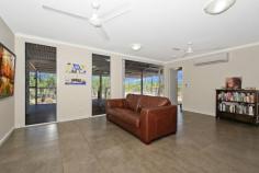 136 Mocatto Rd Acacia Hills NT 0822 $659,000 PERFECT THE WAY IT IS This property is perfect the way it is and only 2 years young. Quiet and tranquil in its bushland setting, this elevated home is sleek and modern with a great lifestyle aspect to it. Be enchanted by the relaxed abode and bask in the solidarity of living rural. The property itself is nestled on 20 acres of land that is securely fenced with dog proof fencing and natural bush plus there is a large fenced yard around the home. The home is elevated up above the tree line and enjoys bushland views from the front and rear balconies. Sitting here you can entertain or unwind and enjoy the absolute peace and quiet. The rear deck has a built-in bar from which you can look down over the fire pit below or out over the paddocks. Inside the home has tiled flooring with an open plan central living, dining and kitchen area that are all light and airy. The kitchen is sleek and modern with a country chic feel. Wrap around counters in a bamboo look finish add in a homely touch to the white on white cabinetry. The master bedroom has glass french doors that opens onto the balcony plus enjoy an ensuite and his and hers walk-in wardrobes. Two more bedrooms reside on this level and each is complete with built-in wardrobes and air conditioning. Downstairs is an additional forth bedroom with a bathroom and the laundry amenities. Under the home is an expansive entertaining area with a 6-seater spa and a BBQ area that looks out over small manicured gardens with the fire pit area at the rear. Parking cars and boats is not a problem, you can fit 2 or more under the home. Included in the sale is a 40 foot sea container, a gun safe, the above mentioned spa plus a 25,000L water tank. There is a strong bore on the property as well. Close to Humpty Doo, Noonamah and Berry Springs amenities plus approximately 30 minutes to Palmerston CBD. Neat and tidy, this home requires no improvements - it is perfect the way it is. Property Details Elders Property ID: 10173938 4 bedrooms 3 bathrooms 2 car parks Land Area 2 hectares Double carport