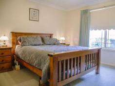 13/46 Slocum Street Wagga Wagga NSW 2650 $380 Sophisticated Town House, Central Location Stop look no further, this villa will tick all of the boxes. Located close to CBD, Racecourse, Schools, shops and public transport. This property will tick all the boxes! Featuring Downstairs Main bedroom with a goodsize walk-in wardrobe and an unique ensuite Spacious loungeroom and dining room which opens up onto the outside courtyard Large kitchen with plenty of cupboard space, gas cooktop, electric oven and a dishwasher Internal laundry plus a second toilet Double lockup garage with internal and remote control access Fantastic courtyard and entertaining area Upstairs Two good size bedrooms with built in wardrobes in each room and one room has a built in a desk Large two way bathroom with a shower, bath and a separate toilet Ducted cooling throughout If you love what you see, contact our Property Management Team today to organise an inspection. (02) 6927 0900.