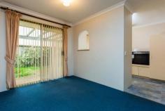 4/24 Southdown Place Thornlie WA 6108 $285 SECURE SAFE OVER 55'S HOME NEXT TO FLOWING CREEK Retire in style in this quiet neat and tidy complex for over 55's that is hidden away next to a flowing creek. This property is a must view with many features including, * 2 large bedrooms with built in robes * Gas cooking and hot water * Large bathroom for wheelchair access with hand rails * Security screens * Reverse cycle air conditioning * Under cover patio with low care gardens and pond * Luscious Bushland creek next door * Secure safe complex with front gardening maitenance * 500 metres from shops and transport Please be quick to secure this now ! Call Shona Tocock 0438 925 557 or via email shona.tocock@wentworth.com.au PROPERTY DETAILS $285 Per Week ID: 381371 Available: Now Pets Allowed: No