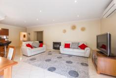 9 Barrow Ct Mount Barker SA 5251 $745,000 The art of living fabulously! Property ID: 10516195 Elevated at the end of an inviting cul-de-sac on a generous 2369sqm allotment this property exudes style and elegance and will have you thoroughly impressed! The huge home offers five well proportioned bedrooms, three generous living areas, high ceilings and high end finishes! The 12 panel solar system is driven by a ‘solar river’ inverter and there is a separate solar system to heat the in ground salt chlorinated pool. The home offers style and character with brick quoin work, 2.7 metre high ceilings, high gable roof and front verandah and steel framework. The intelligent floor plan with three distinct living zones provides flexibility for harmony and peaceful living. All of the flooring offers diamond style tiling, together with ornate diamond style inserts at the front door entrance and the bedrooms are carpeted. The formal dining and lounge are also connected via a servery to the huge kitchen / family area. This family living area also offers a Mitsubishi split system. The kitchen is well appointed with central island bench, glass splash backs, double sink, Miele dishwasher. Omega range hood, gas stove top and separate wall mounted oven and microwave. Cupboard space is generous, including wall mounted glass fronted display cupboards and a walk in pantry. This north facing living area is light and bright with floor to ceiling windows and electric operated blinds. There are five bedrooms (one of which is currently used as an office) the other bedrooms offer two door floor to ceiling robes. The master bedroom is of excellent proportion with two feature hexagon design windows. The ensuite is also very spacious with separate toilet, corner spa, three door, three drawer vanity and a sizable shower alcove. The main bathroom offers a powder room with two door linen press, three door, three drawer vanity, the toilet is separate and there is a separate bath / shower area. The laundry has its own outside access and the hallway leads to the two car garage under the main roof with automated roller doors and there is also a roller door at the rear for vehicle access to the backyard. At the rear of the home is a 5m x 5m hip roof undercover entertaining area, complete with high end cafe blinds, notably there is also extensive brick paving, landscape walling and storm water provisioning. A high gable 15m x 10m three sided shed / together with a 6m x 2.5m extension, protects the inbuilt concrete fully tiled in-ground swimming pool, which is heated and salt chlorinated. Next to this complex is a separate 9m x 6m high gable lockable shed, with light and power and roller doors at both ends, this enabling a drive through to the rear grounds. The backyard beyond the pool offers a wonderful open space plus a Lemon, Apricot, Apple and Cheery tree, all of which are at a mature fruit bearing age. The front garden and lawns offer a fully automated watering system. Rain water from a 5000 gallon 20,000 litre tank and pressure pump is used for virtually 9 months of the year, given the extensive roof catchment from all of the buildings. All in all, a well planned, highly developed property on an inviting street with lovely views in the impressive, desirable, Waterford Estate. There are plenty of Community parks and gardens and now with the added significant Bald Hills overpass / underpass which provides residents easy access onto the freeway (thus saving about 10 minutes), to either Adelaide or Murray Bridge. Building / Floor Area 527 sqm Land Area 2,369.0 sqm
