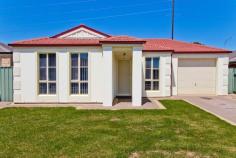 13 Gemini Drive Munno Para West SA 5115 $269,000-$289,000 FABULOUS FIRST HOME OR INVESTMENT Property ID: 10633133 Inspection Times: Saturday 03 December at 02:15PM to 02:45PM This little gem has just been recently painted throughout and is a ready to go. Features include • 3 bedrooms, main with walk in robe and ensuite, other bedrooms have built in robes • 2 living areas • Open kitchen, meals and living area. The kitchen has a dishwasher, new gas cook top and large 2 door pantry • The flooring through the house are floating floor boards and tiles • Ducted reverse refrigerated cycle air conditioning (can be zoned) • Single carport with 2 roller door and access to the backyard • Paved entertainment area under the Colorbond veranda, there’s even an outdoor range hood for the BBQ • Easy maintained yards on approx. 402m2 of land • Build date 2005 There is nothing to spend on this still relatively young house so don’t go through the stress of building and inspect this one today.