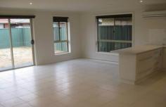 13 Tangerine Court Munno Para West SA 5115 $280.00 Location and Lifestyle Ideally located in the up and coming suburb of Munno Para West. Shops, schools and public transport close by. Features Include: * Four bedrooms - Walk in robe to bedroom one * Three way bathroom with bath and shower * Open plan living * Fully equipped kitchen * Split system heating and cooling * Low maintenance back yard * Single garage * Pets negotiable * Available now Property Snapshot Property Type:HouseLease Type:LeaseDate Available:NowPets:NoFeatures:Garage