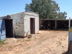  57 King St Mingenew WA 6522 $50,000 HOUSE AND BLOCK OF LAND FOR $50,000! I have listed this little gem of a property, considering it was built back in 1963, which I must say was a brilliant year, and in need of some serious TLC, it is still standing and has land area of 2088sqm. This property has two titles and is individually fenced. You get this 2x1 house with plenty of out buildings, lovely gardens and access from 2 streets and chook runs galore, we are also throwing in a vacant block of land right next door, which has a large double gate onto the Midlands Road which would be perfect for those who want to park up their caravans and take in the sites of Mingenew and surrounding districts, especially in wild flower season. Once you have parked up you can walk to everything, IGA, the local award winning bakery, banks, showgrounds, churches, the list goes on.  So if you would like to view this property or find out any more information please call Trish on 0429 654 999 or at Elders Real Estate Geraldton 08 9965 8262. Property Details Elders Property ID: 10593475 2 bedrooms 1 bathrooms 2 car parks Land Area 2088 square metres Double garage 