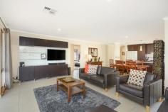 12 Gilligan Grove McLaren Flat SA 5171 $525,000-$530,000 Stunning modern home, with the ultimate in outside entertaining and pool Property ID: 10307822 Inspection Times: Sunday 13 November at 02:30PM to 03:15PM 1ST OPEN SUNDAY 13th NOVEMBER 2.30-3.15 pm Contemporary, 4 bed 2 bath property, built in 2009, built on a larger than average 740sqm allotment. Beautifully presented, giving you the chance to buy into a fantastic lifestyle that this ever popular suburb offers. Set in a quiet cul-de sac, with great privacy, and designed to maximise entertaining space, this spacious home boasts:_ • Four good size bedrooms, with en-suite and dressing area to the master • Formal lounge to the front, separate dining and family area to the rear. • Practical kitchen with plenty of storage, work space, and dishwasher • Quality fixtures and fittings throughout. • 3kw , 16 panel solar system keeping those power bills low. Electric boosted solar hot water. • Double sliding doors leading from the family area to a premium, quality paved and high pitch covered outside entertaining area • Stunning in ground pool and sun terrace , perfect for those hot summer days • Double remote door garaging under main roof, with bonus internal door access. • Second, gated driveway, perfect for the boat or caravan • Established gardens to the front and rear, with drought tolerant plants, fruit trees and raised vegie beds. 3 phase power to the property All this value, plus this home is within easy walking distance to the local shop, school, sporting oval, community club and the local wineries. Land Area 736.0 sqm
