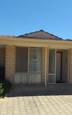 2/65 Wheatley Street Gosnells WA 6110 $184,000 AMAZING OVER 40's BARGAIN House - Property ID: 914161 This comfortable 1 Bedroom, 1 Bathroom Unit is in a secure strata titled group of six. Offering a lovely Master Bedroom with BIR, open plan Kitchen/Meals/Living Area and Bathroom. Fresh Garden Courtyard. There is intercom access to a common reception area, a separate electric meter and own parking bay. The Unit is situated close to the Gosnells shopping centre, Gosnells Markets and Gosnells train station and is absolutely top value for affordable living or as an investment property. Please call Kay 0413 116 786 to make your appointment for a private viewing.