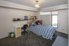 13 Wentworth Loop Dunsborough WA 6281 $639,000 THE NAUTILUS' BY DALE ALCOCK This big family home is perfectly positioned with a feature park a stones' throw away and the 16th tee of the Dunsborough Lakes golf course just a 200m stroll away. On an elevated 667sqm block, the home consists of four big bedrooms, two bathrooms, study/fifth bedroom, large separate theatre room and huge open plan living. The large open plan living has high ceilings throughout is perfect to take in the winter sun and maximise all the natural lighting the home offers. The kitchen has everything the aspiring chefs requires with quality stainless steel appliances, 5 burner gas cooktop, electric oven, rangehood and dishwasher, stone bench tops, breakfast bar, double sink, soft close drawers and cupboards finish off and compliment the area perfectly. All bedrooms are big with the master having a huge walk in robe, ensuite with his/her vanities and shower heads while one minor bedroom has a walk in robe and the other two with double built ins. North facing decked alfresco with high pitched ceilings makes this perfect for those who love outdoor entertaining. The double garage is extra sized with space for the man who wants his work station plus it has a rear roller door which is perfect for boats, jet skis and trailers. Call today for a viewing!