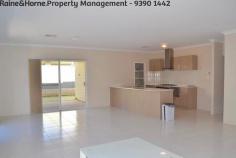5 Foulkes Way Byford WA 6122 $395 per week LOOKING FOR ROOM Property ID: 11032268 THEN DON’T MISS THIS ONE. Raine and Horne Kelmscott / NRAS property management team are proud to present this Immaculately spacious 4 bedroom 2 bathroom house in sought after suburb of Byford. 1. Large open plan tiled kitchen/dining/living area. 2. Separate theatre room 3. Activity area with a walk-in robe. 4. Study 5. Carpeted bedrooms with walk-in robes in 2 bedrooms. 6. Master Bedroom with his and her walk-in robes. 7. Ducted Air-Conditioning 8. Grand double entry door 9. 2 Car Remote Controlled Garage Raine & Horne NRAS do not accept online 1Form applications. Please register your interest by clicking the box above (EMAIL AGENT) – (CONTACT AGENT) Register your interest today and you will be updated with viewing times and days automatically. YOU WILL RECEIVE FROM THE AGENT AN APPLICATION FORM, sent to you via e-mail, Plus you will be notified of all upcoming viewing days and times IN ADVANCE. To further assist APPLICATION FORMS can be obtained at the Property viewings from one of our agents also. Real Estate Agent, Raine and Horne Kelmscott Offer Obligation Free Property Management Appraisals e-mail will.trainer@nras.rh.com.au or call 93901442. Applications will be emailed prior to viewing. Please complete and hand to Property Manager at viewing.