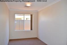 5 Foulkes Way Byford WA 6122 $395 per week LOOKING FOR ROOM Property ID: 11032268 THEN DON’T MISS THIS ONE. Raine and Horne Kelmscott / NRAS property management team are proud to present this Immaculately spacious 4 bedroom 2 bathroom house in sought after suburb of Byford. 1. Large open plan tiled kitchen/dining/living area. 2. Separate theatre room 3. Activity area with a walk-in robe. 4. Study 5. Carpeted bedrooms with walk-in robes in 2 bedrooms. 6. Master Bedroom with his and her walk-in robes. 7. Ducted Air-Conditioning 8. Grand double entry door 9. 2 Car Remote Controlled Garage Raine & Horne NRAS do not accept online 1Form applications. Please register your interest by clicking the box above (EMAIL AGENT) – (CONTACT AGENT) Register your interest today and you will be updated with viewing times and days automatically. YOU WILL RECEIVE FROM THE AGENT AN APPLICATION FORM, sent to you via e-mail, Plus you will be notified of all upcoming viewing days and times IN ADVANCE. To further assist APPLICATION FORMS can be obtained at the Property viewings from one of our agents also. Real Estate Agent, Raine and Horne Kelmscott Offer Obligation Free Property Management Appraisals e-mail will.trainer@nras.rh.com.au or call 93901442. Applications will be emailed prior to viewing. Please complete and hand to Property Manager at viewing.