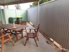 114 Rudall Ave Whyalla Playford SA 5600 $220 NEAR NEW - GREAT LOCATION! *Open plan kitchen/meals and lounge with R/C split system A/C *Two carpeted bedrooms both with BIR's *Kitchen features electric ceramic cooktop, wall oven, dishwasher, laundry nook, BI desk and sliding door access to paved courtyard *Laminate flooring t/out *Ultra modern tiled bathroom providing separate bath, shower, toilet and vanity *Single garage UMR with auto roller door and internal access door to hallway *Prime residential location, walking distance to Whyalla Wetlands and shopping hub PROPERTY DETAILS $220 ID: 358398 Available: Now Pets Allowed: Yes