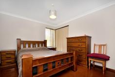 4 Millport Dr Warwick WA 6024 $439,000.00 VERSATILE APPEAL! House - Property ID: 925081 BE QUICK! The last one that came to market attracted multiple Offers & SOLD within days! A rare find - Excellent 3 Bedroom 1 Bathroom Villa in a whisper quiet location & only a short walk to Warwick Train Station. OPEN THIS SATURDAY 25Th MARCH 2 - 2:45PM Suitable for; -First Homebuyers -Retirees - Singles -Elderly parents -Students -Investors Features Include:- - Small tiled entry - Spacious living room with A/C, gas bayonet & easy care natural cork flooring - Generous sized dining room is adjacent to the kitchen & has sliding door access to the courtyard. - Older style kitchen offers good bench space, pantry, double bowl sink & an outlook to the outdoor entertaining area. - Master Bedroom features a 3 door built-in rode - Bedroom 2 & 3 are a generous size & both have built-in robes - Central bathroom features a heater/fan/light - Security screens & windows - All weather pitched patio for year round outdoor entertaining. - Low maintenance hard surface courtyard. - Single Lock up Garage - Extra Parking Available - Gas Hot Water OPEN THIS SATURDAY 25Th MARCH 2 - 2:45PM Features Building Size Approx. - 129 m2 Land Size Approx. - 313 m2 Built-In Wardrobes Close to Schools Close to Shops Close to Transport Garden
