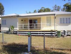 6 Mundell St, Wandoan QLD 4419 This charming timber home features a great open plan kitchen/dinning/lounge area with polished timber floorboards throughout, opening onto a cosy verandah. It contains 4 large bedrooms each equipped with reverse cycle air conditioners, 2 renovated bathrooms, and study space. This property is fully fenced, with a great sized yard. Contact Hub Real Estate for an inspection today (07) 4627 2217 Property Details Bedrooms 4 Bathrooms 2 Contact Details Agent: David Sweetapple Phone: Mobile: 0416272700 Contact Details Agent: Jon Kingston Phone: 07 46 272 217