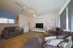 1/10A Pitt Street Coffs Harbour NSW 2450 Opposite a family friendly park and local tennis courts; this low maintenance villa in a complex of just two is perfectly positioned within walking distance to the heart of the CBD! Brick and tile in construction; the tiled foyer provides entry into the open plan home. The galley style kitchen offers electric appliances including an upright stove plus there is internal access to the SLUG. The carpeted living/dining offers reverse cycle air conditioning and a ceiling fan. Adjoining is the north facing, fully fenced courtyard; ideal for alfresco dining. In the eastern wing of the home you will find two carpeted bedrooms both with mirrored built in robes plus the main bedroom offers a ceiling fan. Located directly between the two rooms is the bathroom and separate toilet for convenience. Additional features include: NBN connected, solar power, 250L solar hot water and inclusive laundry in garage. This centrally located property is ideal the home for the first homebuyer, a sound asset for the Investor or the best low maintenance property for the retiree to enjoy.