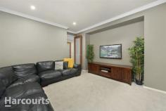 6 Cray Street Oran Park NSW 2570 Perfectly positioned on a 509m2 parcel of land is this quality built 28 square John McDonald home. the Havana One boasts, four bedrooms spanning across one level with multiple living spaces and a timber deck under cover area that really sets the tone for this spectacular property. Ideal for the sophisticated buyer or family looking for something very special. - Four generous carpeted bedrooms. - Master suite has ensuite and walk-in wardrobe. - Three additional bedrooms all with built-ins. - Stunning kitchen with 40mm stone island bench. - Double sink with water dispenser and stainless dishwasher. - 900mm stainless free standing gas oven backed by glass splash back . - Large fridge space with plumbing for water and walk-in pantry. - Multiple living spaces including media room and children's retreat. - High traffic and hard wearing floating floors through main areas. - Double sized alfresco boasting solid timber deck. - Quality fixtures including, plantation shutters and down lights. - Ducted air conditioning and gas bayonets for heating. - Stunning bathroom with timber look tiling. - Low maintenance rear yard with garden shed. - Close to parks, schools and Oran Park Town Shopping Centre.