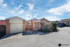 2/8 Kaga Place Ngunnawal ACT 2913 First home buyers, downsizers and investors alike will be impressed with the flexible floor plan consisting of separate living areas with access to the rear courtyard from the family area, spacious kitchen, separate laundry, main bathroom and each of the 3 bedrooms are generous in size and have built-in robes. The property also includes a lock up garage and extra car space. Located within close proximity to Casey Market Town, the Gungahlin Town Centre, local schools, parks, dog parks and walking trails and main arterial roads such as Horse Park Drive and Gungahlin Drive which connects you to the City. Beauty is in the eye of the beholder – don’t miss your chance to secure a home to call yours! Property features include: 3 bedroom townhouse Single level design 101sqm living approx. Living area upon entry Family area off kitchen Kitchen with huge amounts of storage Generously proportioned bedrooms each with built-in robes Main bathroom with separate bath tub Separate toilet Linen Elevated position off the main road creating privacy Paved rear courtyard New fences Gate access into courtyard Single garage with additional park