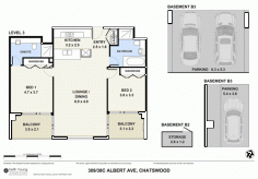 309/38C Albert Avenue, Chatswood NSW 2067 As New - 2 Beds, 2 Baths, 3 Cars For Sale at 1,688,000 Situated in a central convenient location and just a short stroll to railway station, buses, schools, Westfield & Chatswood Chase shopping centres and all the other great facilities Chatswood has to offer. This apartment is ideal for the astute investor or downsizers looking for a smaller home. The apartment features - + 2 spacious bedrooms each with a balcony + Built in robes in both bedrooms + Ensuite and main bathroom with bath + Large lounge/dining entertaining areas + Gourmet gas kitchen with dishwasher + Internal laundry and dryer + Reverse cycle air conditioning + Ceramic floor tiling, blinds and fly screens + 3 car spaces and storage cage Size of apartment 88sqm + balconies 15sqm +car spaces 49sqm + storage 3sqm Total 155sqm Strata Levies $1373 Water $174 Council $332 This residential complex also offers - Heated Swimming Pool, Spa,Gym and large roof top entertains areas with views to the city. Security building and wheel chair friendly with wide hallways and lift access from car park. Details and viewing: Lakis Manticas 0418473312