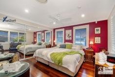 18 Ervine St, Winston Hills NSW 2153 $1,170,000 to $1,230,000 Adorned with an abundance of luxuries to ensure you enjoy a lifestyle of true comfort this handsome highset home boasts the natural warmth of DUCTED UNDER FLOOR GAS HEATING - FULLY DUCTED AIR CONDITIONING - AN ENSUITE TO THE MAIN BEDROOM - Timber Kitchen with dishwasher - auto garage doors . . . EXCELLENT PRESENTATION and so much more. From the moment you arrive the home welcomes you with charm and you smile when you notice the return veranda is bathed in sunshine making it a great spot to enjoy a morning coffee and read the news. Featuring 3 BIG DOUBLE SIZE BEDROOMS, a formal lounge, separate dining room, a family room, Jarrah Floorboards and 2 modern bathrooms there's ample space inside for the young growing family and, of special mention . . . the Double Garage is enormous (would easily hold 4 small cars and has STORAGE GALORE!) Also offering a large covered rear patio for your outdoor entertaining, plenty of yard for the kids and the pets this is ONE OF THE BEST. And YES, this quiet street is very convenient being close to shops, schools, parks and within walking distance of the M2 Express buses. Offers will close at 3pm on 23rd October but BE QUICK as owners WILL SELL beforehand.