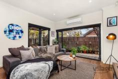 38/132 Mason Street, Newport VIC 3015 $550,000 - $600,000 A position privileged by almost instant access to the parklands of Newport Lakes Reserve. Set back off Mason Street in Dawson Road this unit provides the perfect backdrop to this spacious, sophisticated unit, made memorable by its impeccable entertaining credentials. _luxuriously large living area with bifold doors leading out _shaded alfresco meals area, pristine screened courtyard _bar-style dining the perfect addition to stone/SMEG kitchen _the bedroom opens to its own no-maintenance garden _built-in-robe, polished bathroom with ensuite convenience _new custom flooring, double glazed serenity _euro laundry, split system heating & cooling in living _secure garage with auto door accessed from Dawson St _easy walk to parks, and both Mason St & Challis St cafés